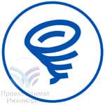 Спиральный воздушный поток для идеального перемешивания воздуха