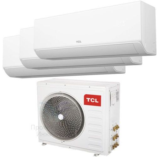 мульти сплит система TCL TCL TACO-3FM27INV + TACM-TP09INV/R x3