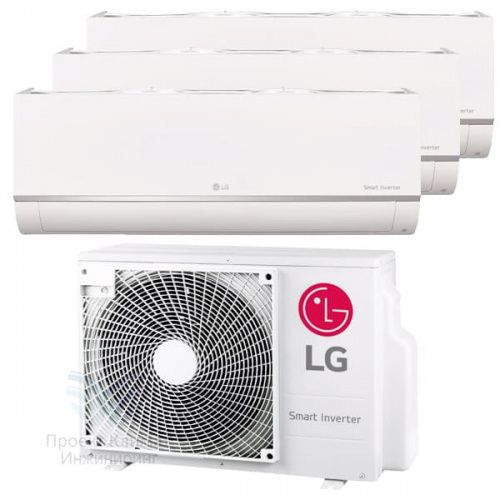 мульти сплит система LG LG MU3R21.U21 + PM09SP x2 + PM12SP