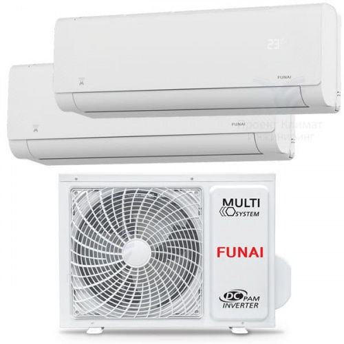мульти сплит система Funai Funai RAM-I-2OK40HP.01/U + RAM-I-SG25HP x 2