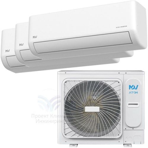 мульти сплит система MDV MDV MD3O-18HFN8 + MDSAJ-07HRFN8 x3