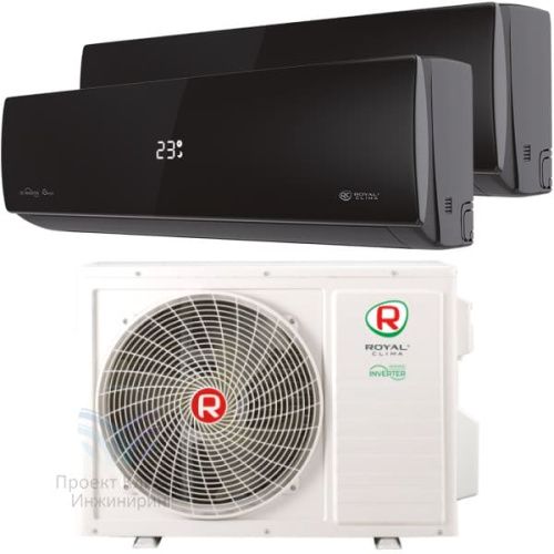 мульти сплит система Royal Clima Royal Clima 2DFM-14HN/OUT + RCI-AND09HN x2